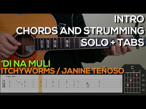 Janine Teñoso - 'Di Na Muli Guitar Tutorial [INTRO, SOLO, CHORDS AND STRUMMING + TABS]