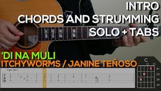 Janine Teñoso - 'Di Na Muli Guitar Tutorial [INTRO, SOLO, CHORDS AND STRUMMING + TABS] chords