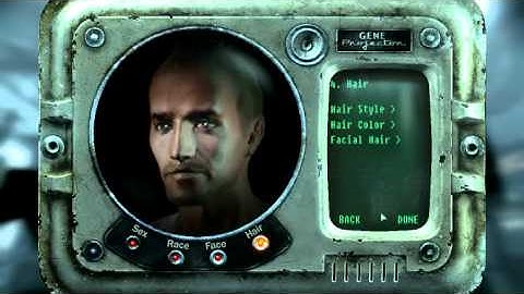 Fallout 3 with console commands: part 1 being born