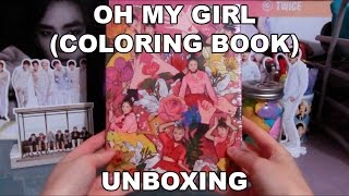 UNBOXING | Oh My Girl - Coloring Book