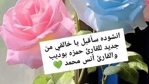 #_ انشوده سأقبل يا خالقي من جديد القارئ حمزه بوديب والقارئ أنس محمد 🌹🌹💚🤍