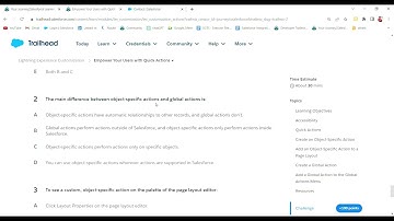 Empower Your Users with Quick Actions || Lightning Experience Customization