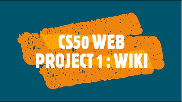 CS50 WEB PROJECT 1 - WIKI ( Encyclopedia)