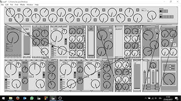 Pure Data Modular System - Improvisation 27/03/17