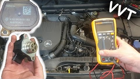 W177 Mercedes variabele kleptiming solenoïde TEST