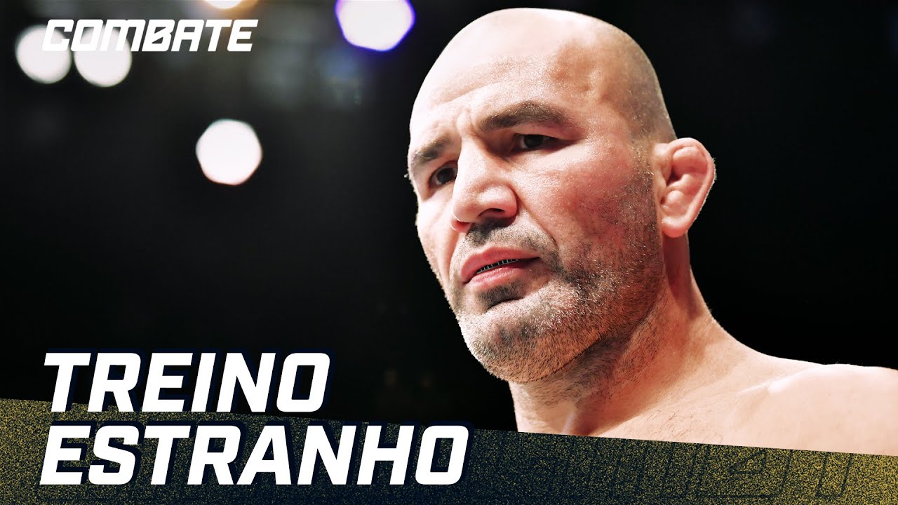 GLOVER TEIXEIRA NOCAUTEIA… BANANEIRA | OS TREINOS ANTES DO UFC | #shorts | Combate.globo