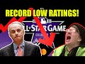 MLB All Star Game BOMBS to RECORD LOW RATINGS after MLB BENT THE KNEE to politics!