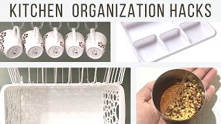 Kitchen organization hacks | money saving DIY kitchen organization ideas | clever organization tips by Simplified Living 138,098 views 3 years ago 8 minutes, 4 seconds