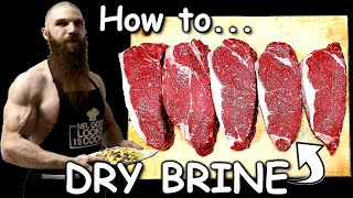 CARNIVORE KITCHEN: How to DRY BRINE a Steak | The Carnivore Diet Tips and Tricks