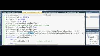 Tutorial MsVB .net, manejo de subcadenas