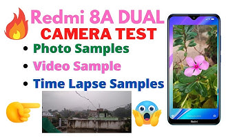 🔥Redmi 8A Dual Camera Test/Review With Sample photos , Sample Video,Time Lapse Sample ,Selfie ⚡⚡🔥