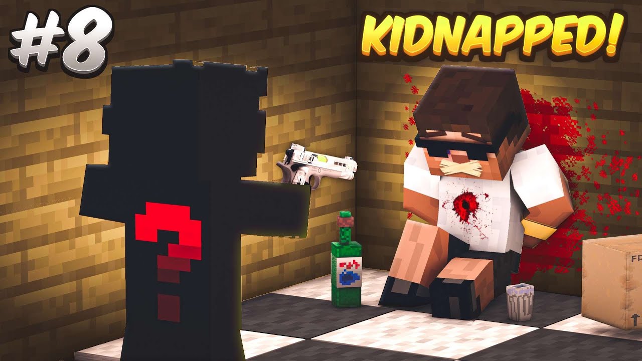 CAN I ESCAPE THE GANGSTER IN MINECRAFT!