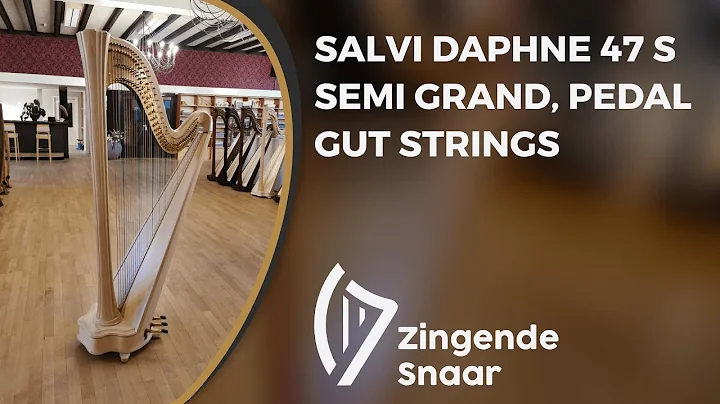 Salvi Daphne 47 S semi grand, pedal gut strings