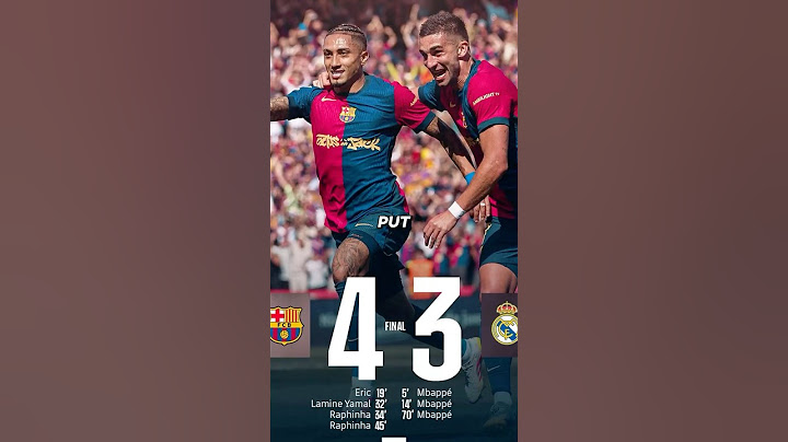 Barcelona's Epic Comeback! Real Madrid Shocked in El Clásico!