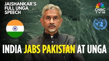Jaishankar Volledige VN-toespraak: EAM Jaishankar valt Pakistan aan in zijn toespraak van de Vere...