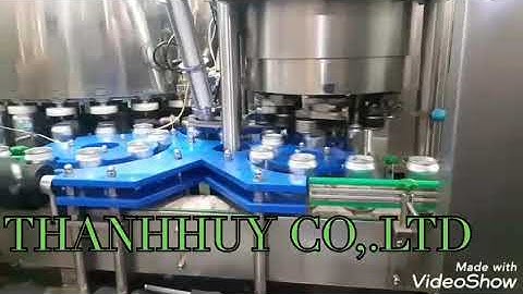 Máy chiết và  ghép mí lon _TH01(Filling and seaming Machine _TH01)
