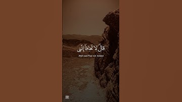 قال لا تخافا إنني معكما أسمع وأرى | سورة طه الآية 46 محمد ديبيروف