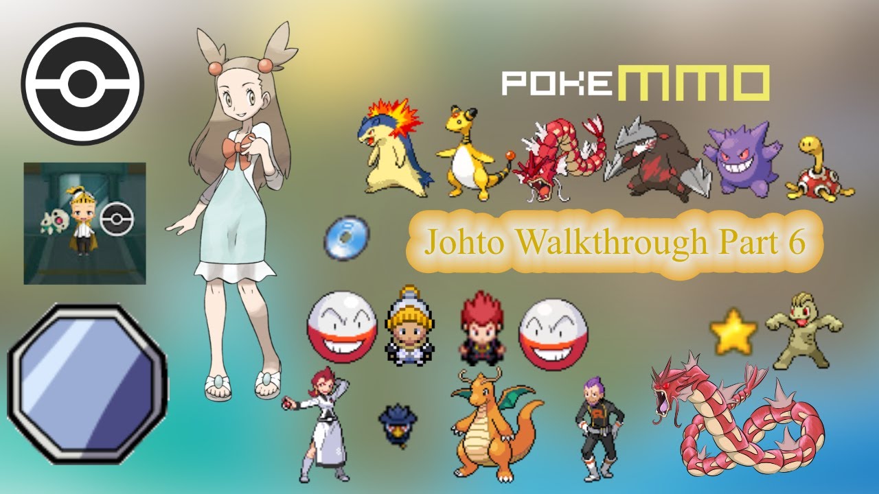 SHINY* PokeMMO Johto Walkthrough Part 6 (8/20/2023) 