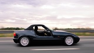 BMW Z1 awesome doors in action on the move