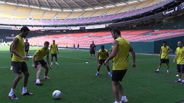 FC Barcelona - One touch possession drill