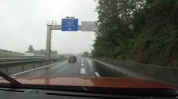 A11 - Le Mans - D357 - D57 - Laval (VBR-174 Driving in France)