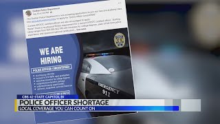 Police officer shortage