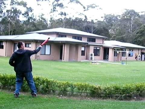 Rocket launch sideways