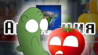 видео: Кто опять положил курицу на верхнюю полку?!-Но это 2д Анимация! картинка: Кто опять положил курицу на верхнюю полку?!-Но это 2д Анимация!