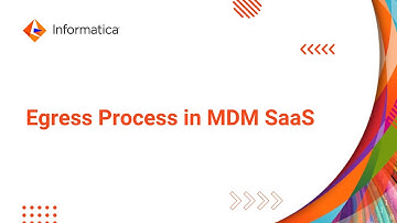 Egress Process in MDM SaaS