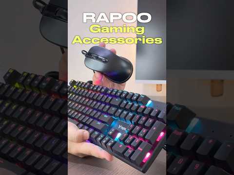 Rapoo V260PRO + GK500 Unboxing: Budget Gaming Mouse and Mechanical Keyboard