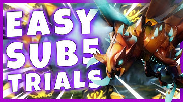 Dauntless Kharabak trials - EASIEST sub 5 build and guide