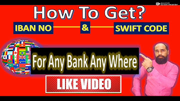 #ibanswiftcode#swift#IBAN||How to get IBAN And Swift Code |What is an International Bank A/c English