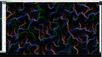 Perlin Noise Flow Field (1945, colorized)