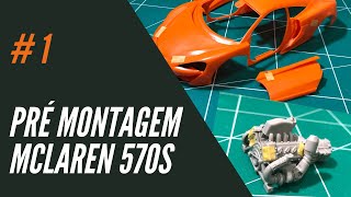 McLaren 570S (Revell) - Test fit! (part one)