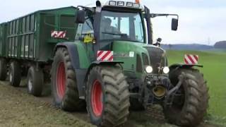 Zuckerrüben verladen mit Maus, Transport in Zuckerfabrik