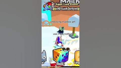 Checking mailbox in pets go day 1 #mustwatch #roblox #pleasesubscribe #petsgo