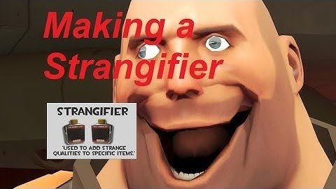 Tf2 : Crafting a Strangifier, and i dont know why.