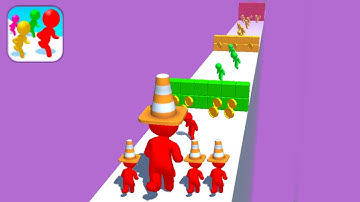 Color Run Stickman 3d Gameplay - All Levels - Android IOS Gameplay - Levels (115-118).