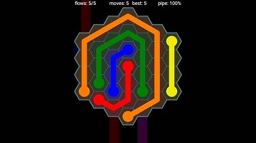 Flow Free Hexes   7x7 Mania   Level 81