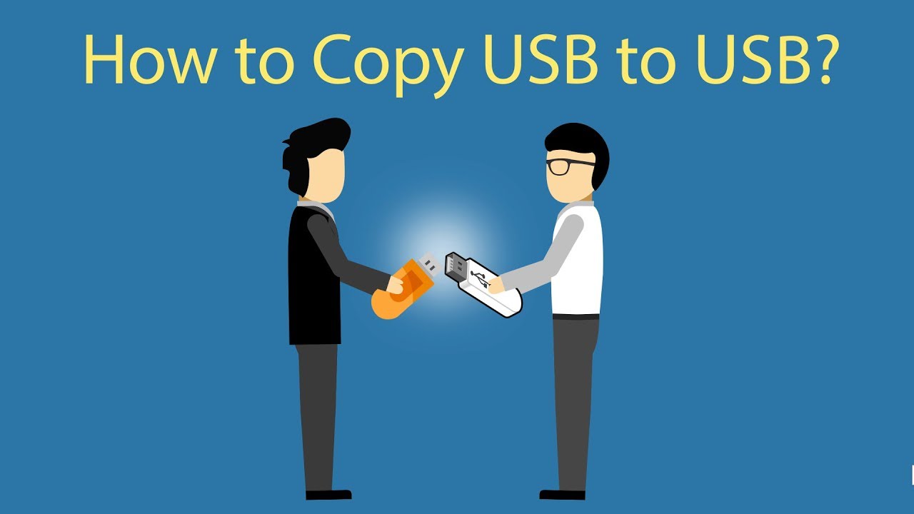 How to a Drive to Another USB Drive in Windows Easily? -