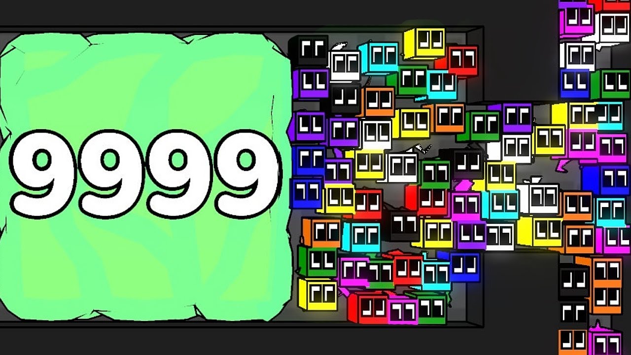 Cube Battle: Ultimate 100 Cubes Clash!