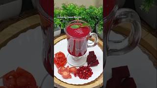 Fresh healthy beetroot juice | #juice #healthydrink #beetroot #carrot #shorts#recipe #sikhateraho
