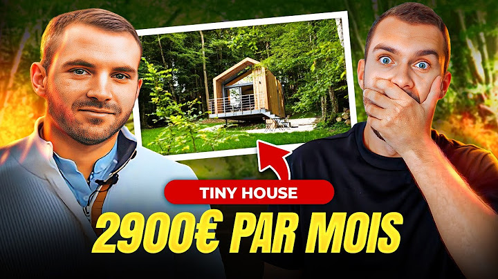 Il Gagne 2 900€/mois Avec UNE TINY HOUSE 🏡💰 (Voici Comment) !