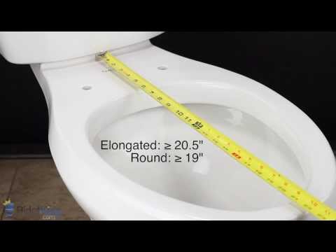 Video: Seberapa dalam toilet bundar?