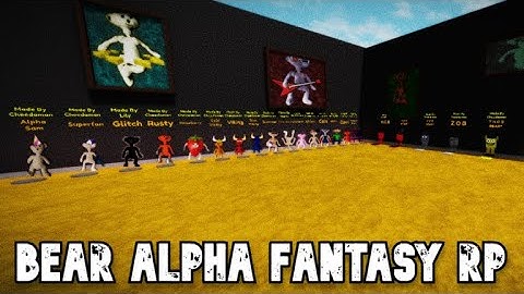 How To Get 4Lord Badge And Skin In Bear Alpha Fantasy RP!