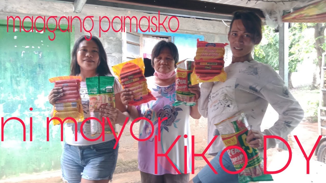 maagang pamasko n mayor kiko dy