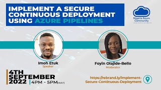 Implement a Secure Continuous Deployment Using Azure Pipelines