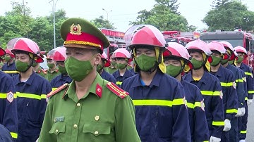 Hội thao nghiệp vụ chữa cháy và CNCH lực lượng Cảnh sát PCCC và CNCH Công an tỉnh Sơn La năm 2021