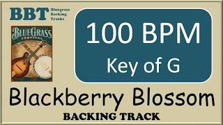 Blackberry Blossom - bluegrass backing track chords