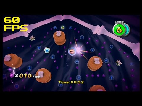111. [60 FPS] Purple Coins in the Bone Pen - Ghostly Galaxy - Super Mario Galaxy